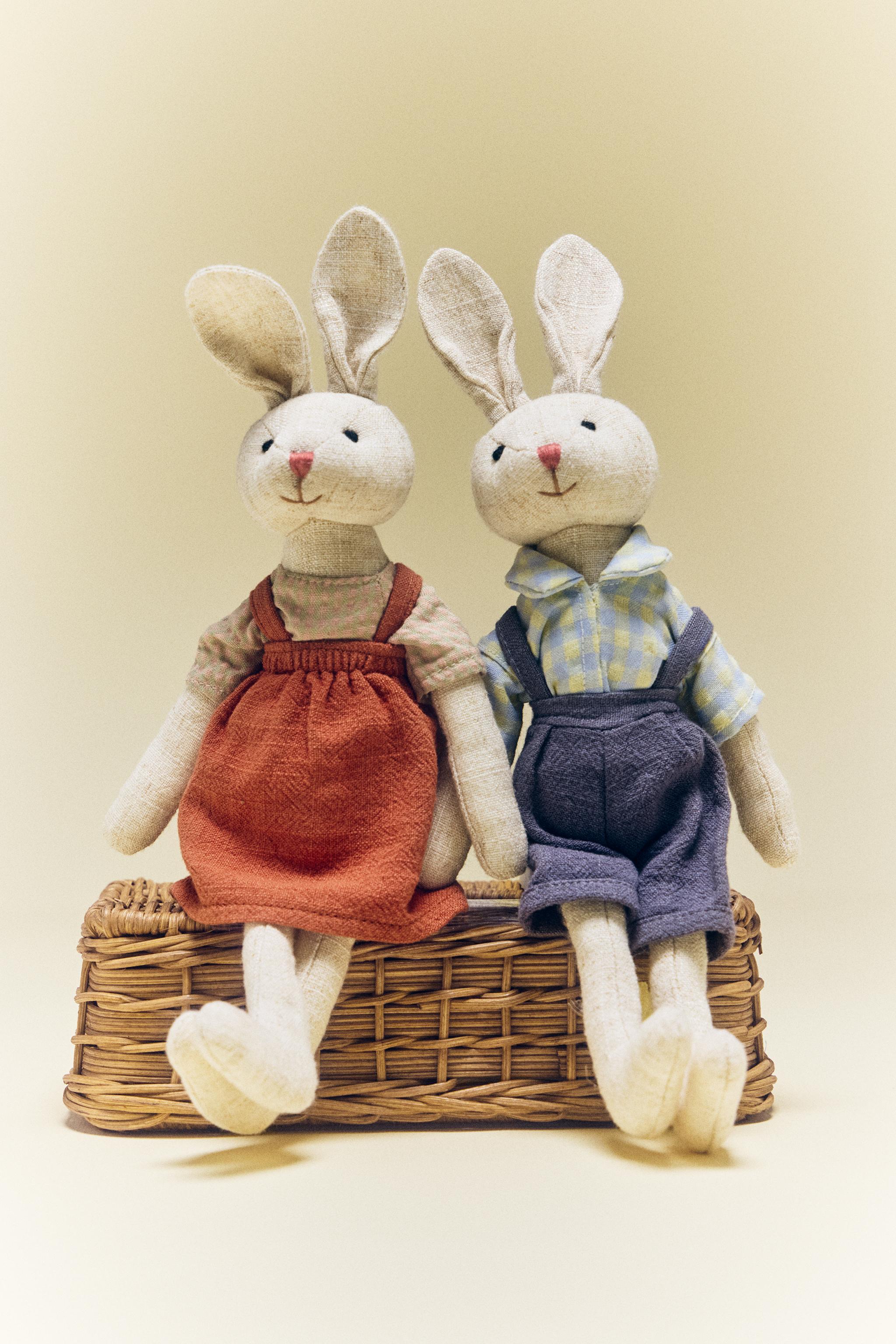 CHILDREN'S BUNNY PLUSH TOY