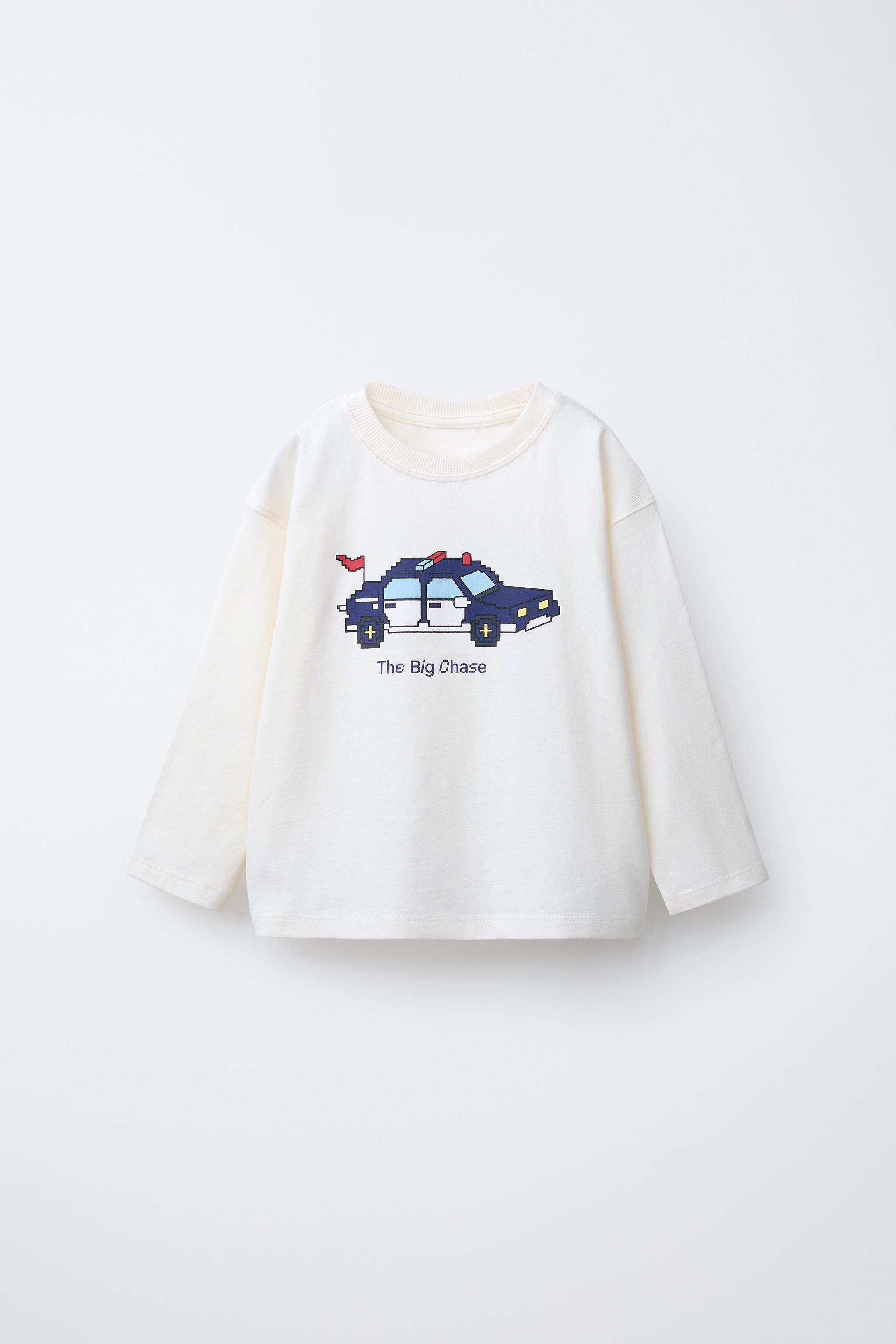 PIXEL VEHICLE PRINT T-SHIRT
