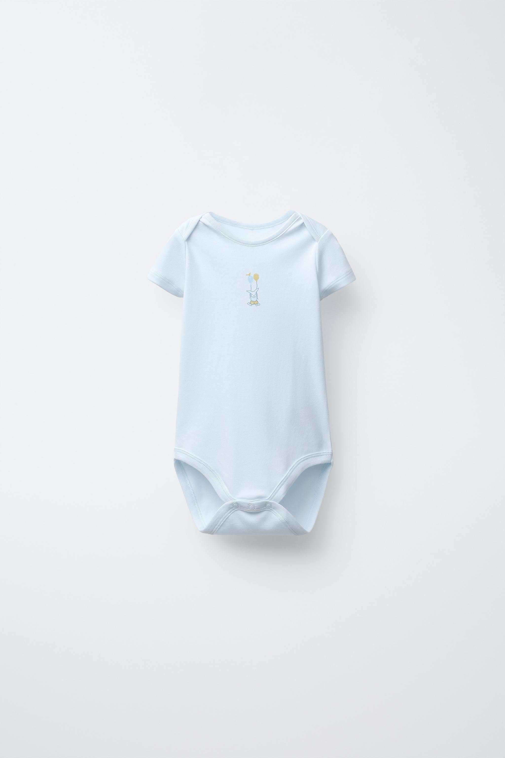 FIVE-PACK BALLOON BODYSUITS