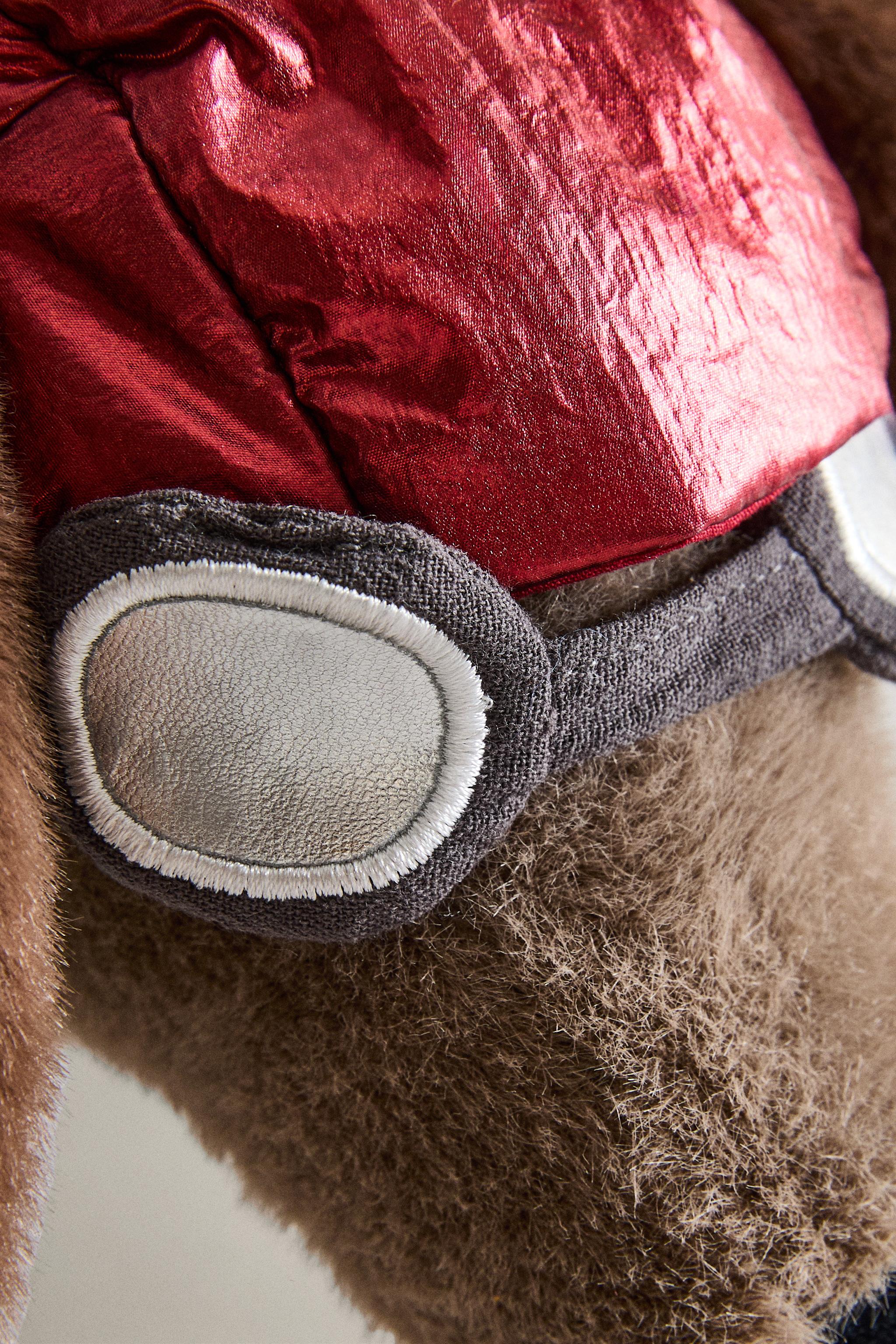 CHILDREN'S DACHSHUND AVIATOR PLUSH TOY