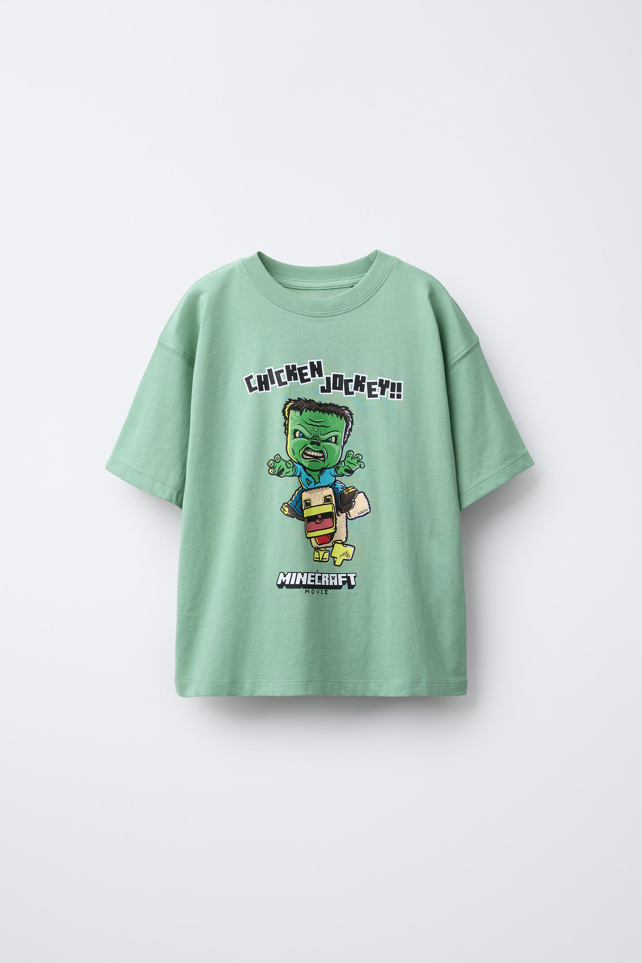 MINECRAFT © MOJANG AB. ™ PRINTED T-SHIRT