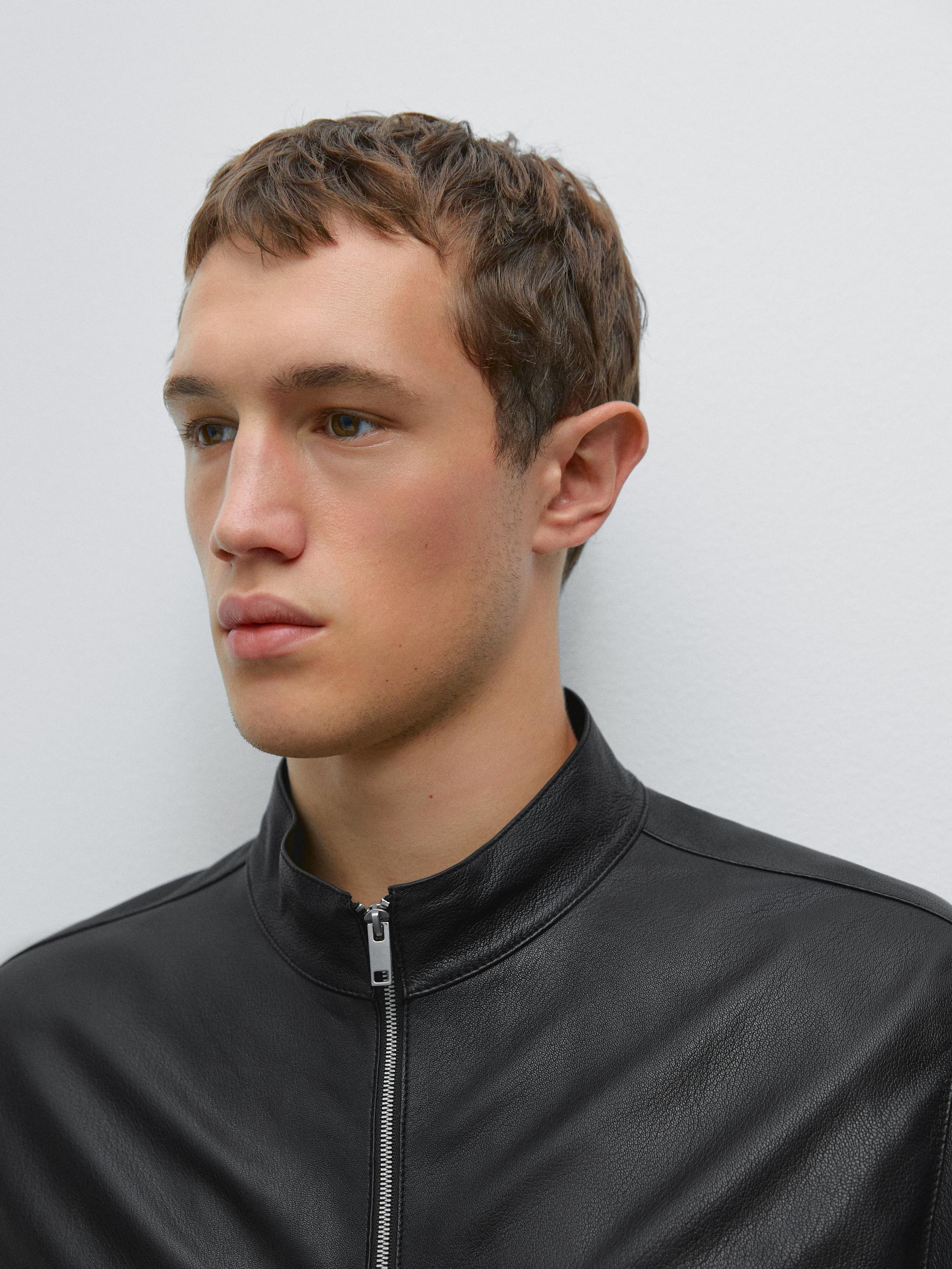 Nappa sheepskin jacket