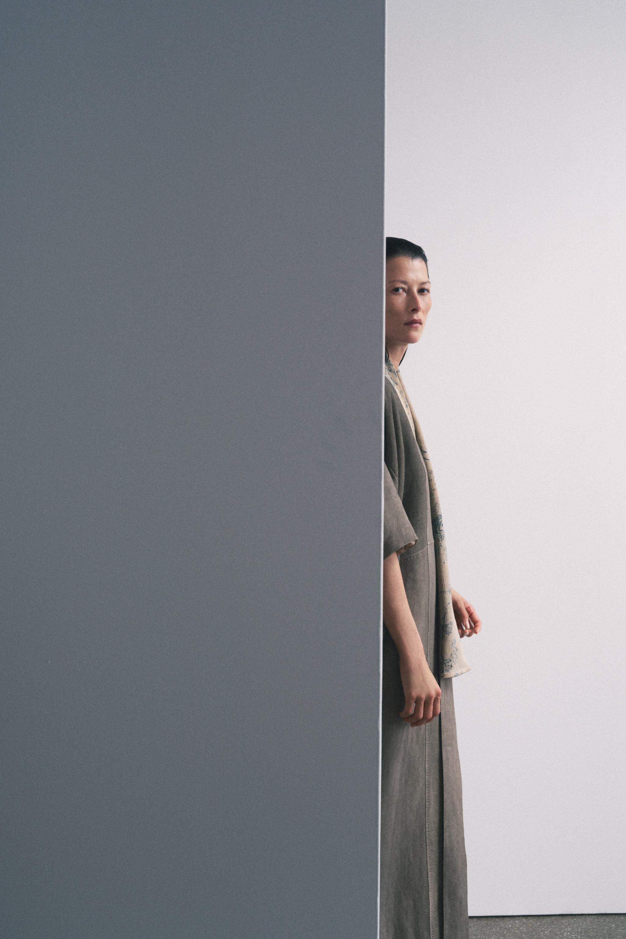 ZW COLLECTION PRINTED COAT