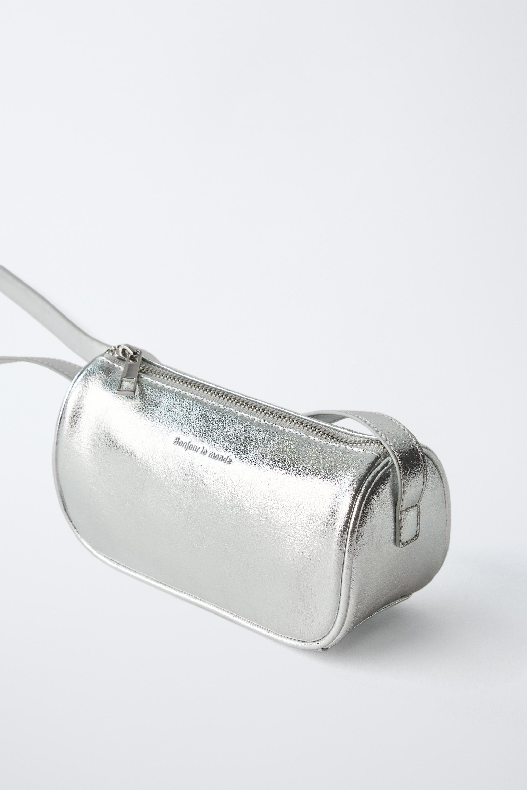 METALLIC CROSSBODY BAG