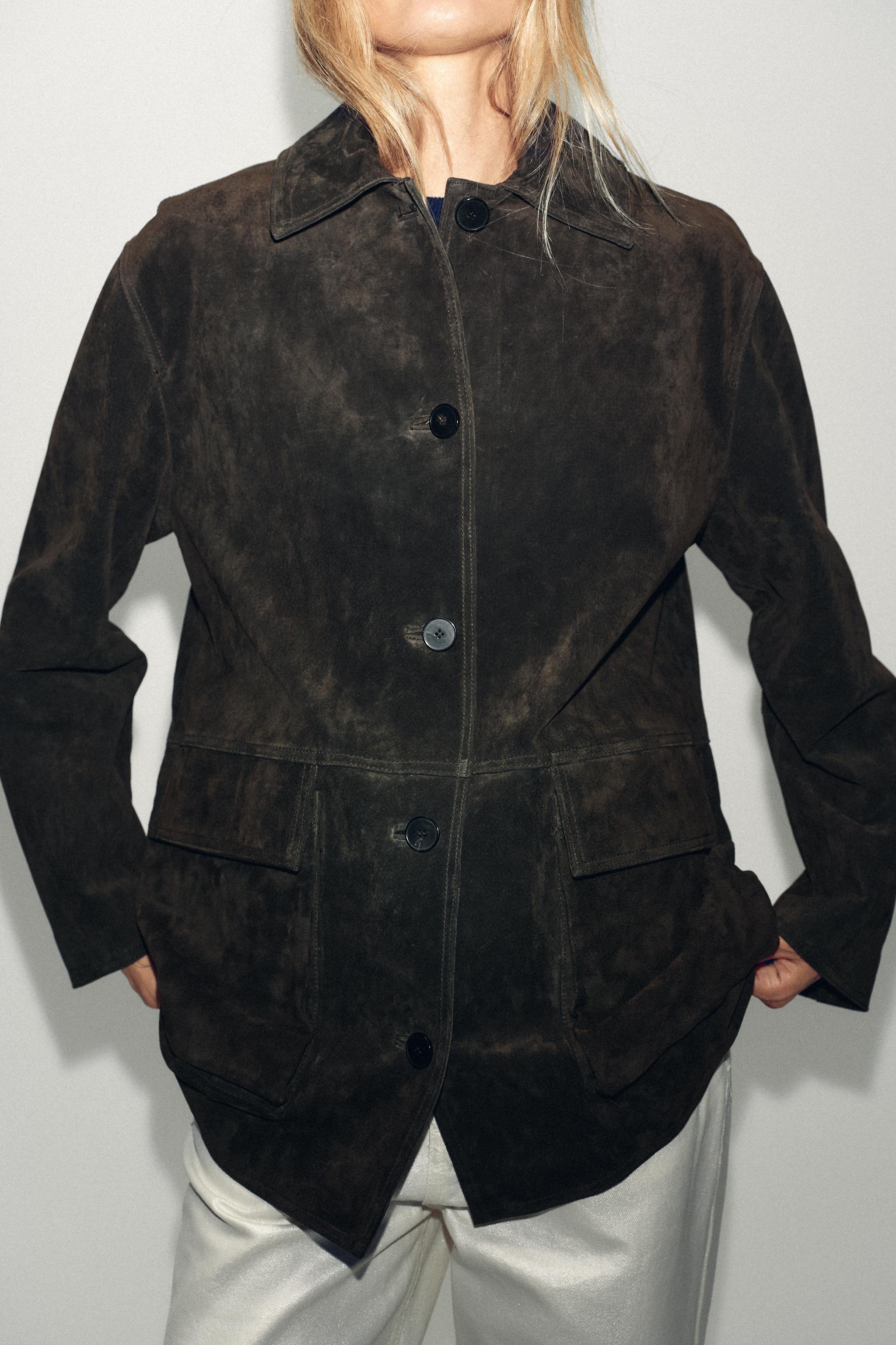 100% SUEDE JACKET