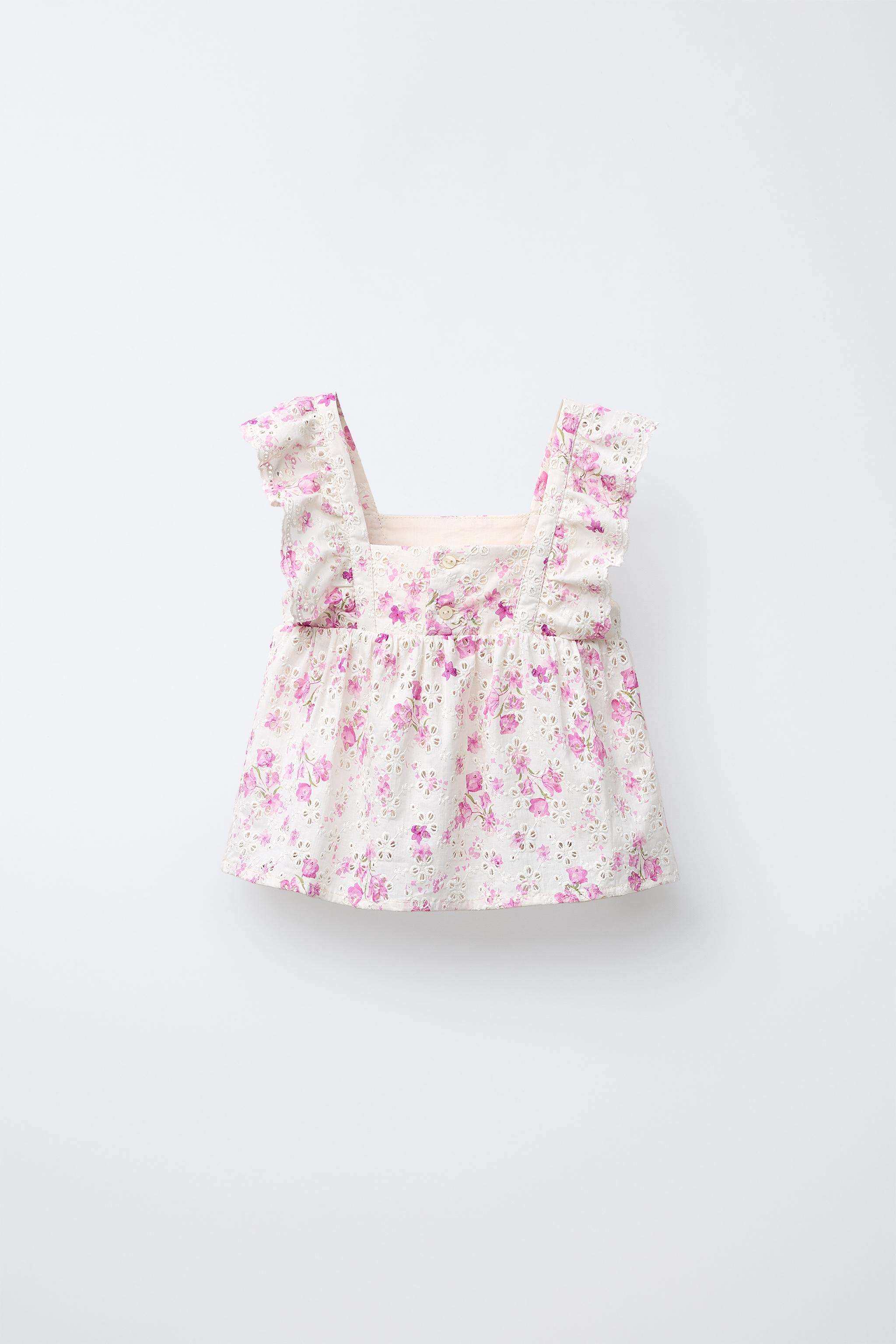 FLORAL PRINT SHIFFLY TOP