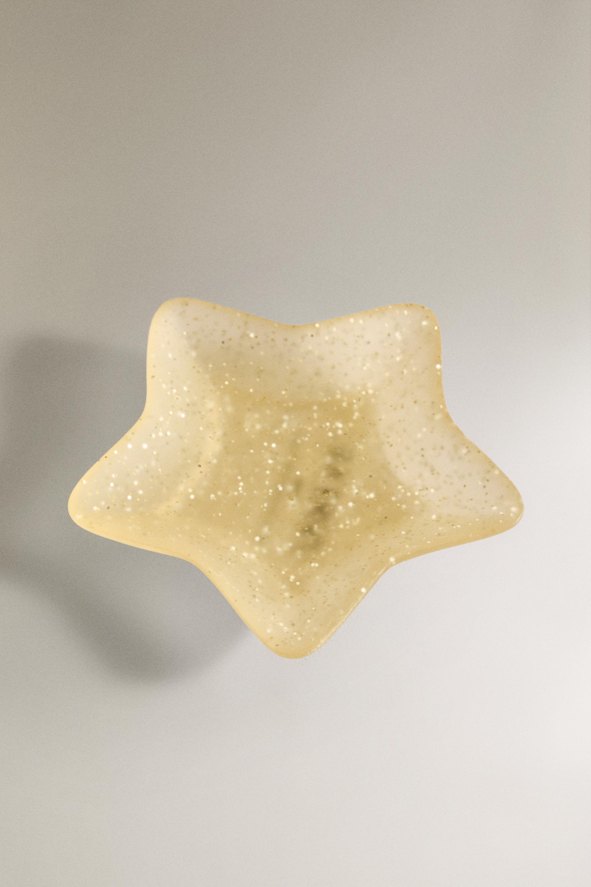 CHILDREN'S GLITTER STAR SOAP DISH