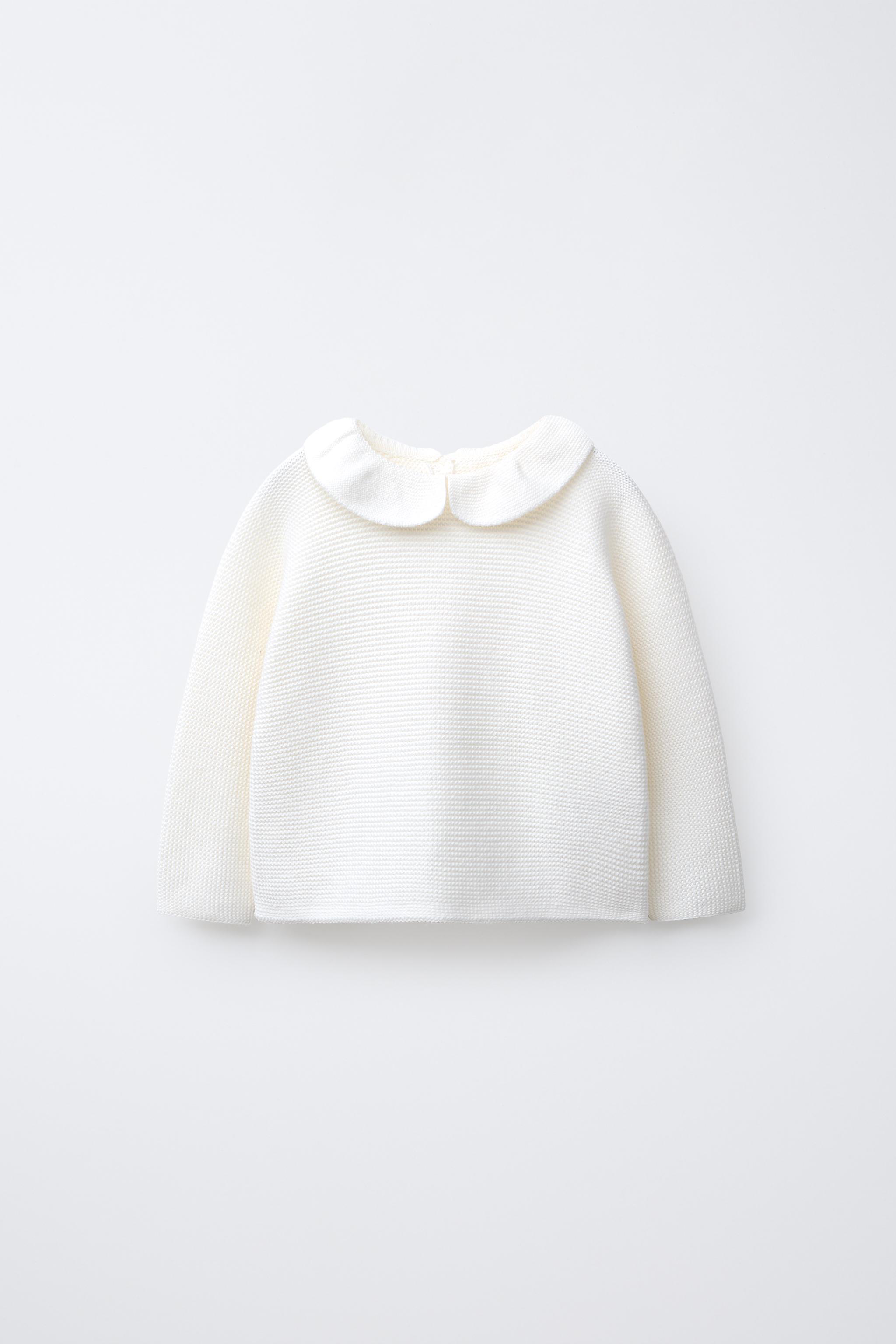 PETER PAN COLLAR KNIT SWEATER