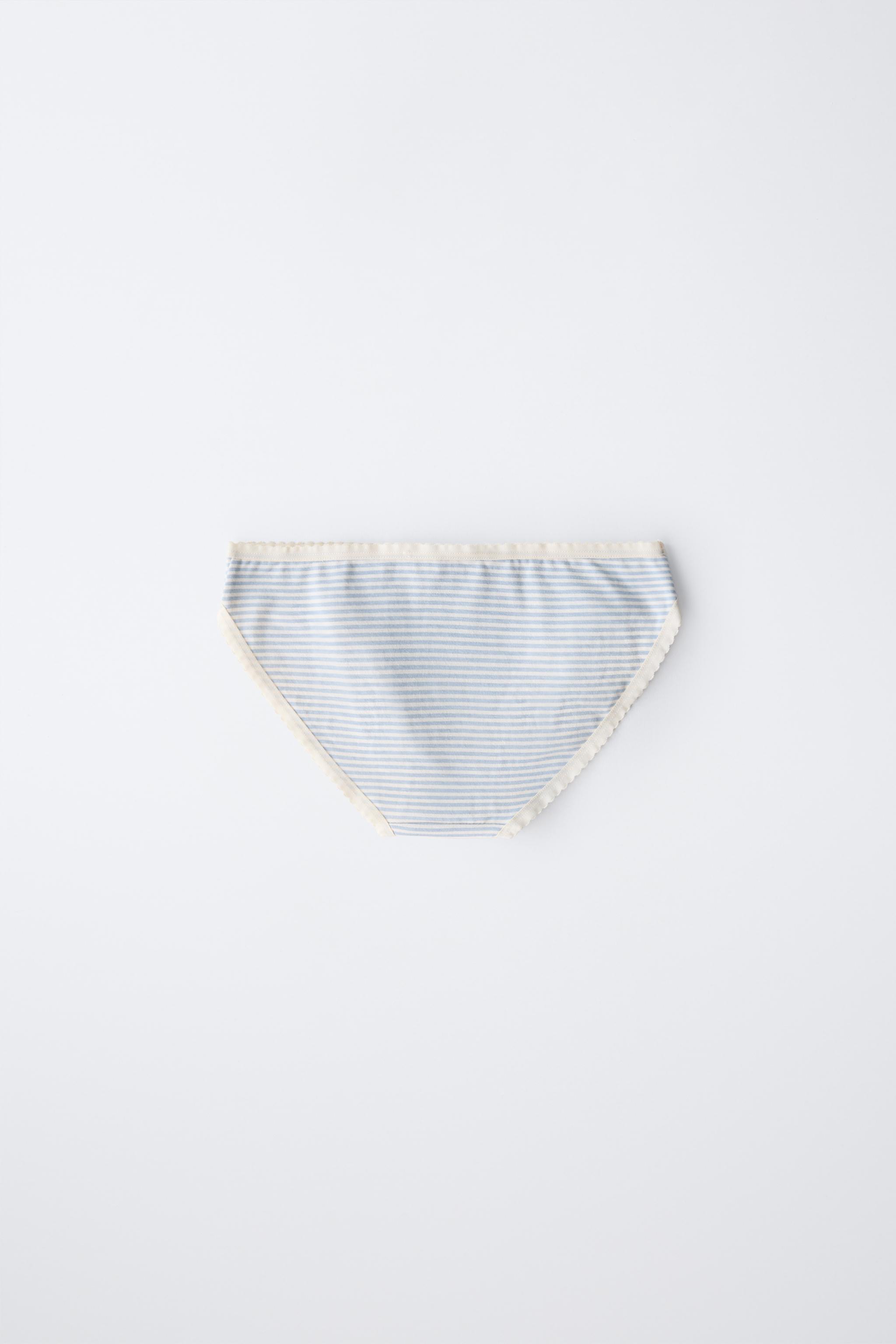 6-14 YEARS/ SIX-PACK OF FLORAL UNDERWEAR