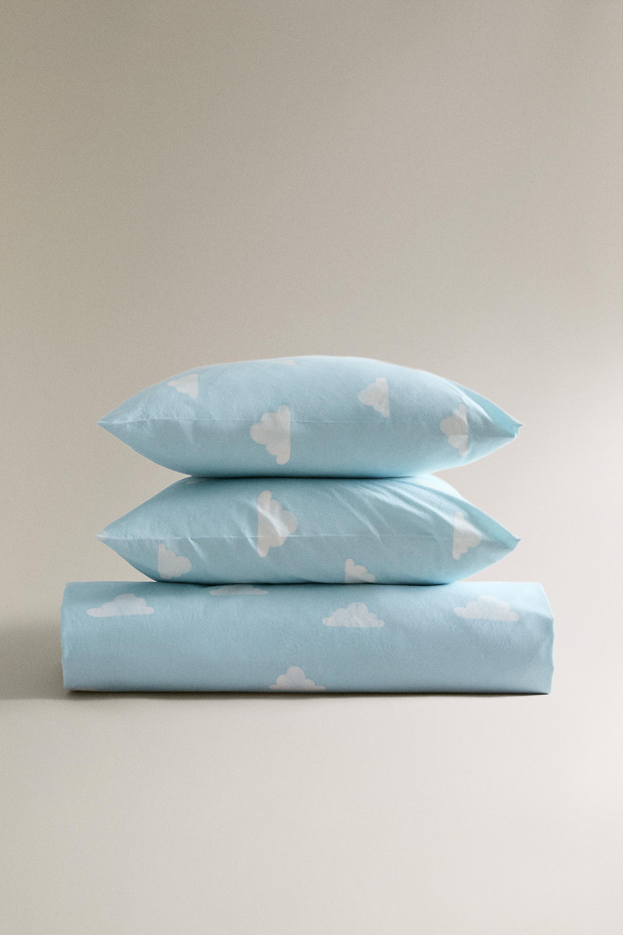 CHILDREN'S CLOUD PRINT DUVET COVER