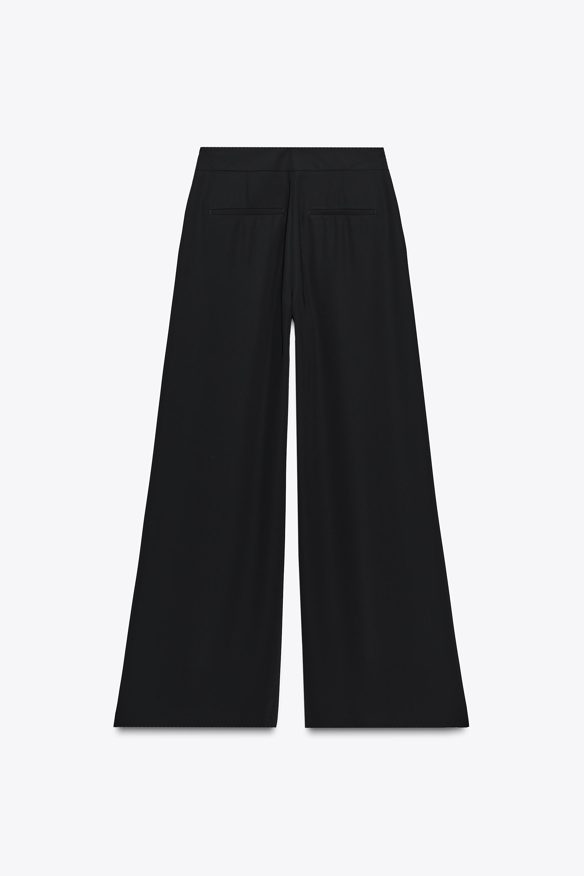 PLEATED PALAZZO PANTS