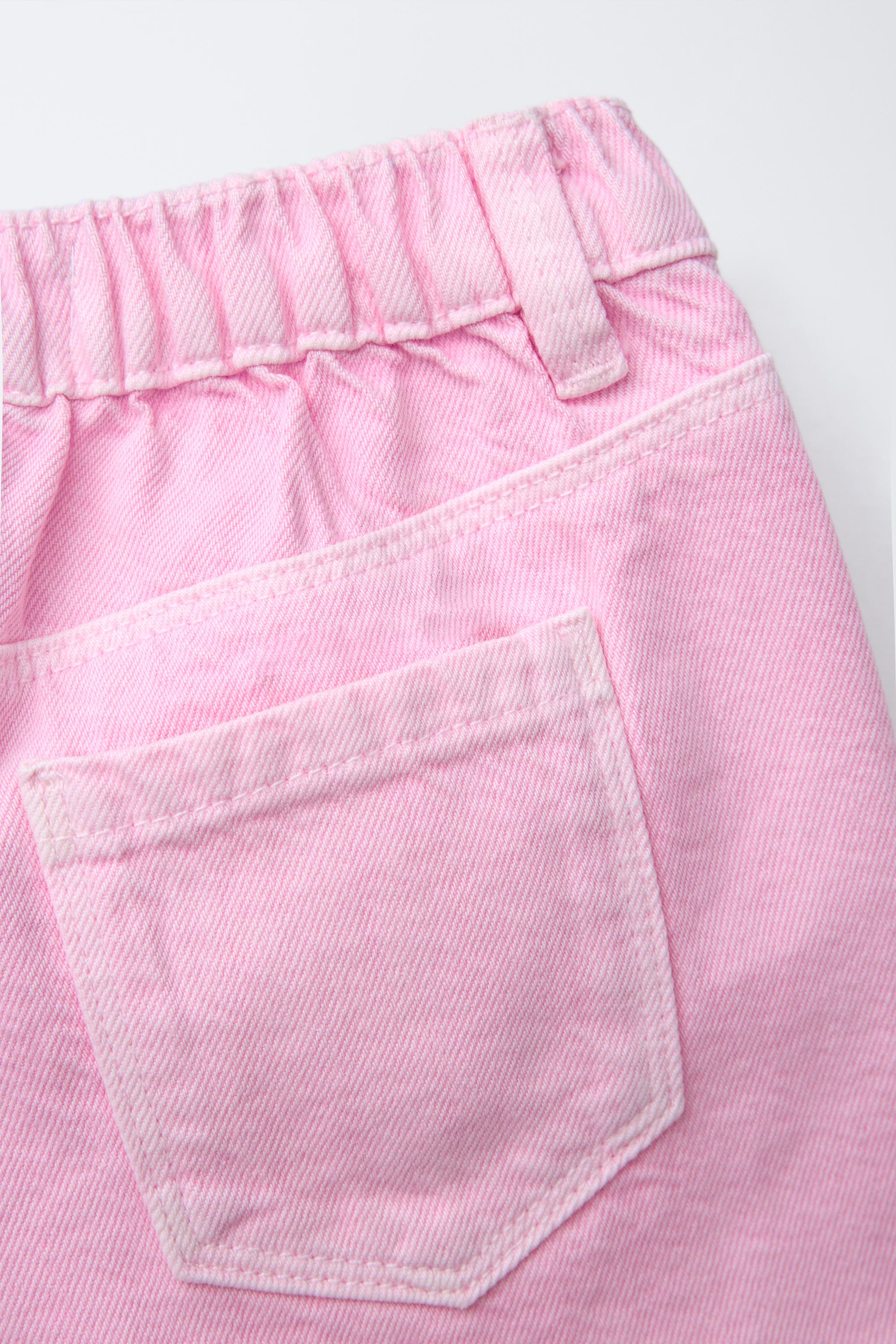 MOM FIT TWILL BERMUDA SHORTS