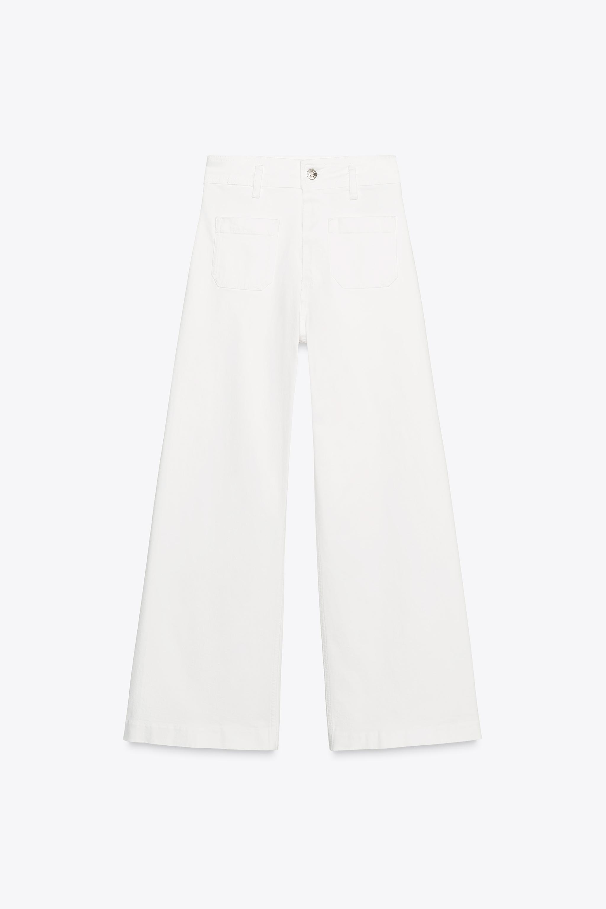 ZW COLLECTION HIGH WAIST WIDE LEG JEANS