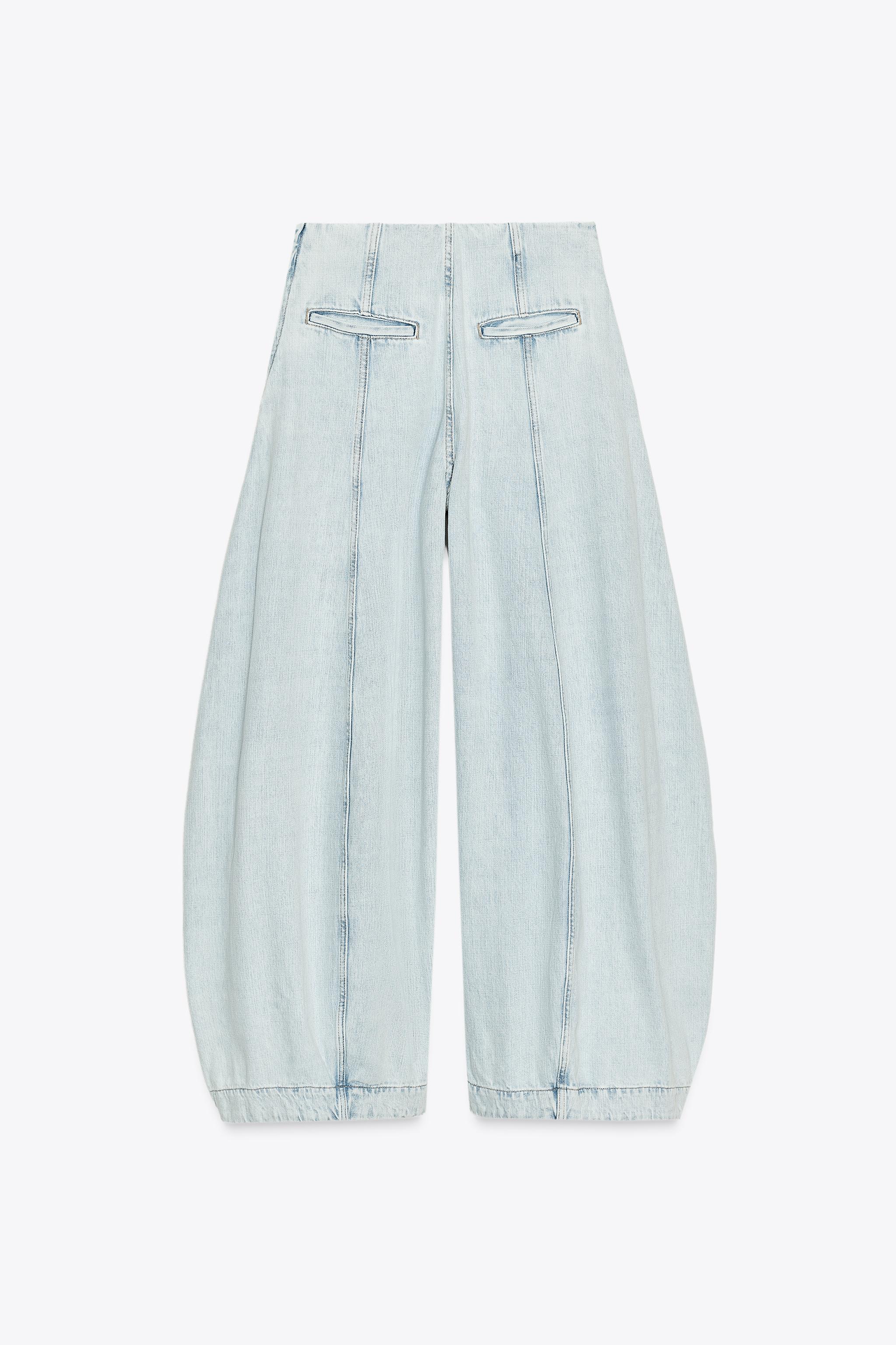 ZW COLLECTION HIGH-WAISTED BALLOON JEANS