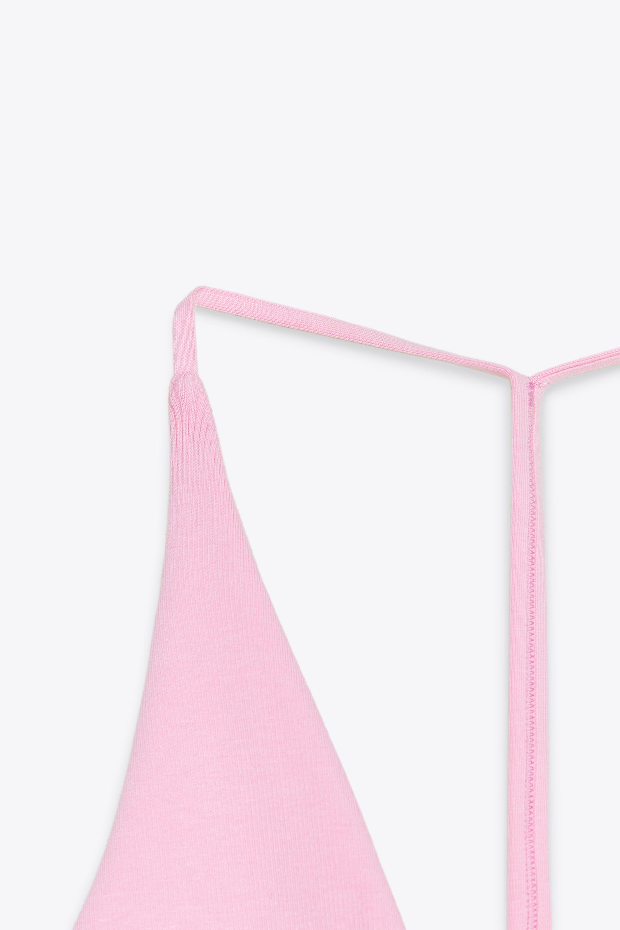 HALTER TOP WITH BACK STRAP