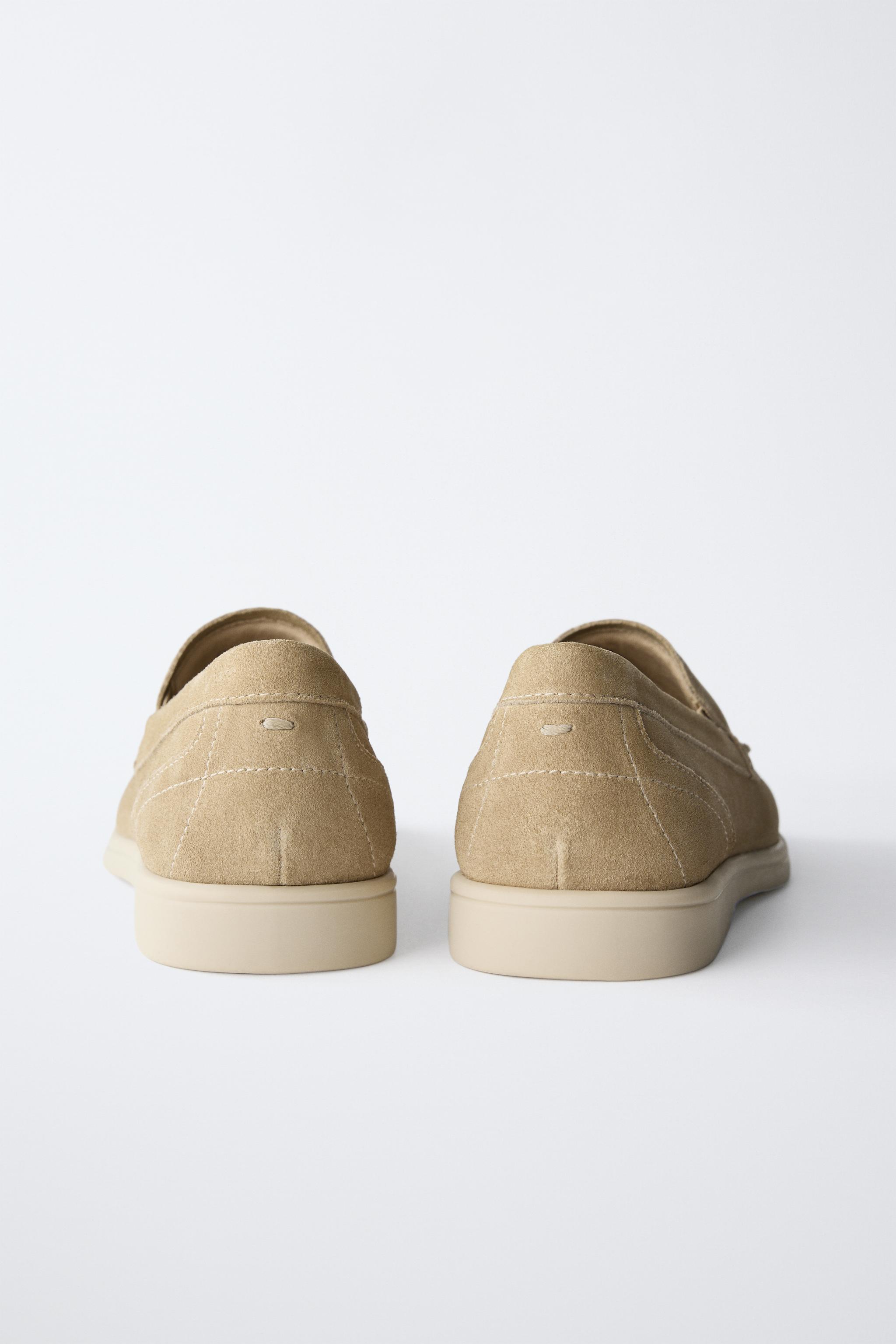 SPLIT LEATHER DECK SHOES