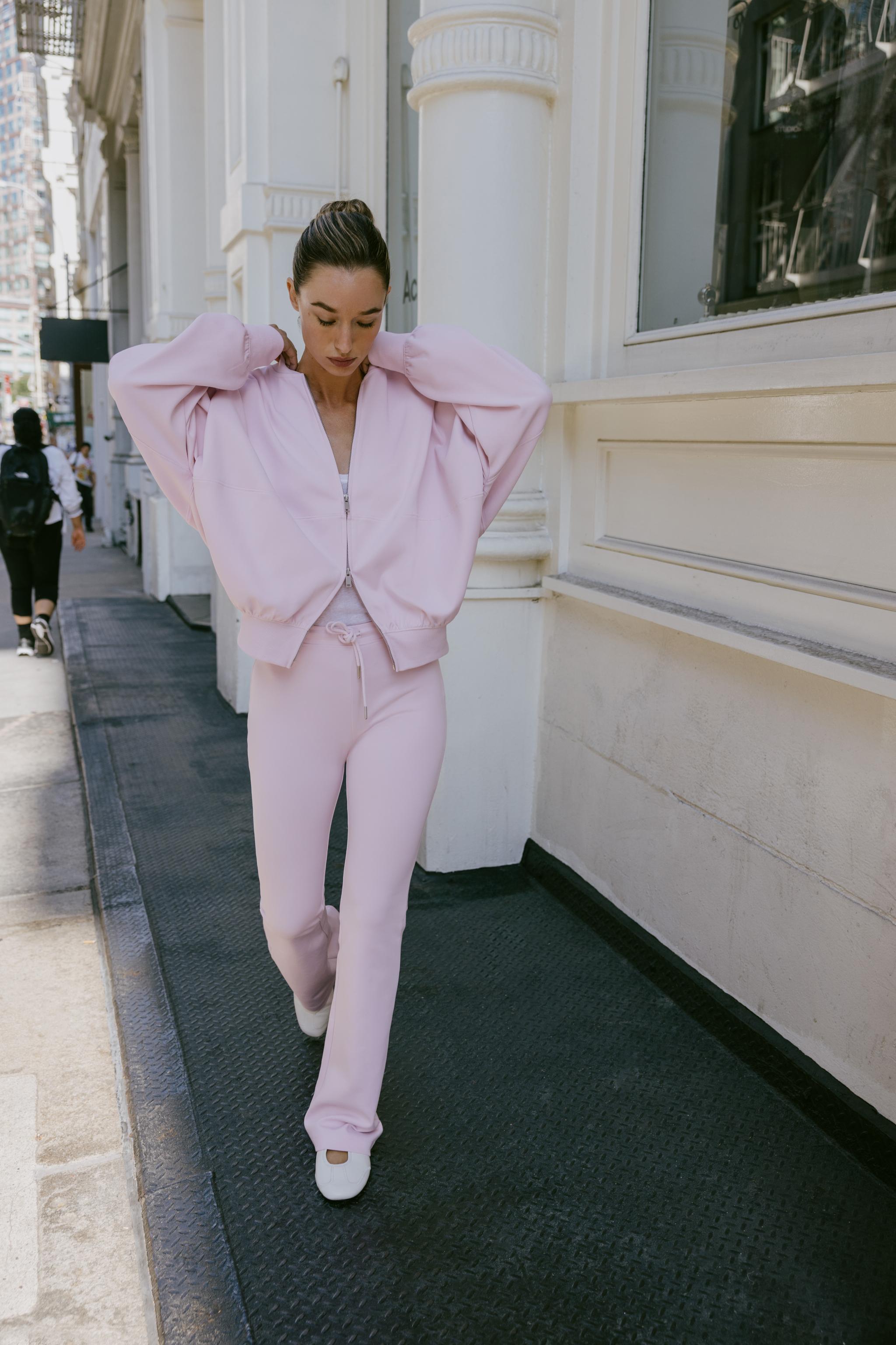 INTERLOCK BOMBER JACKET