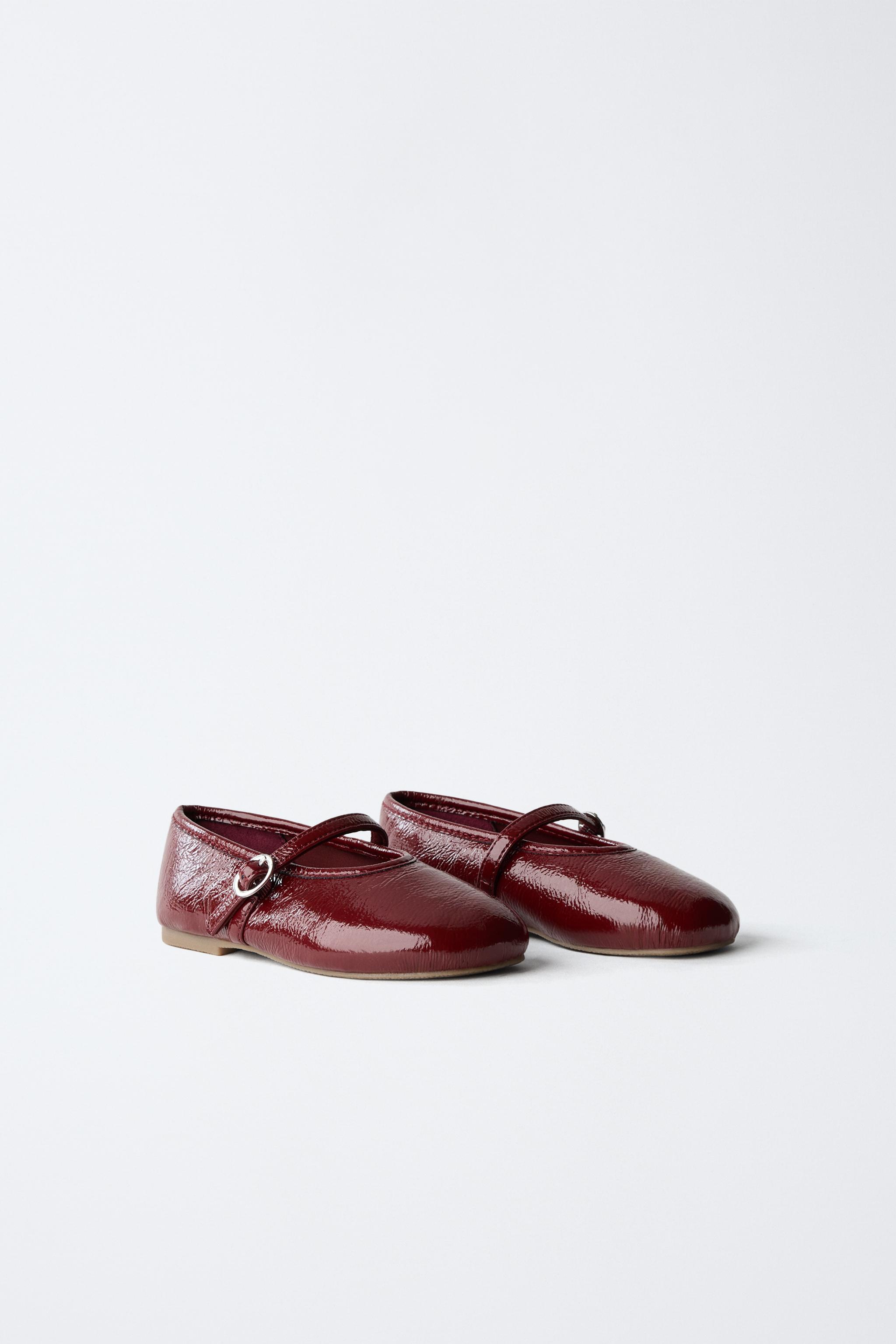 PATENT BALLET FLATS