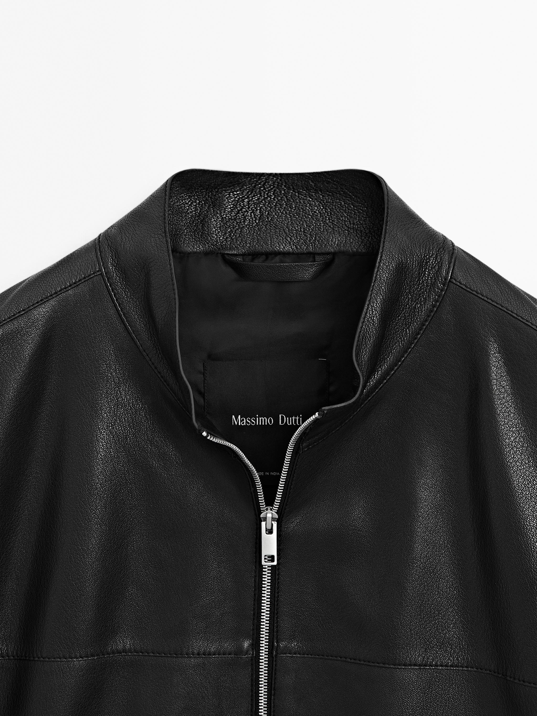 Nappa sheepskin jacket