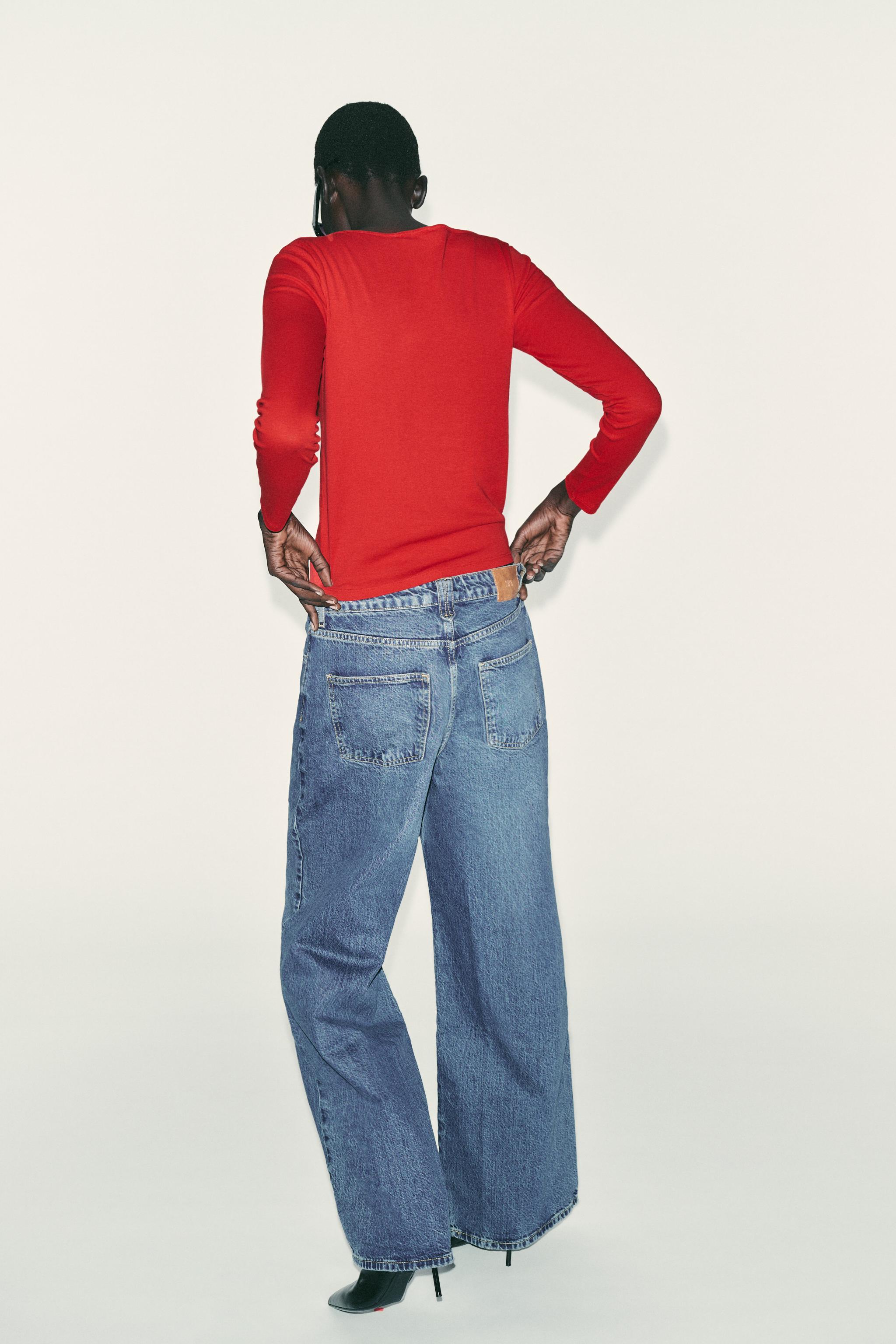 COTTON BOAT NECK T-SHIRT