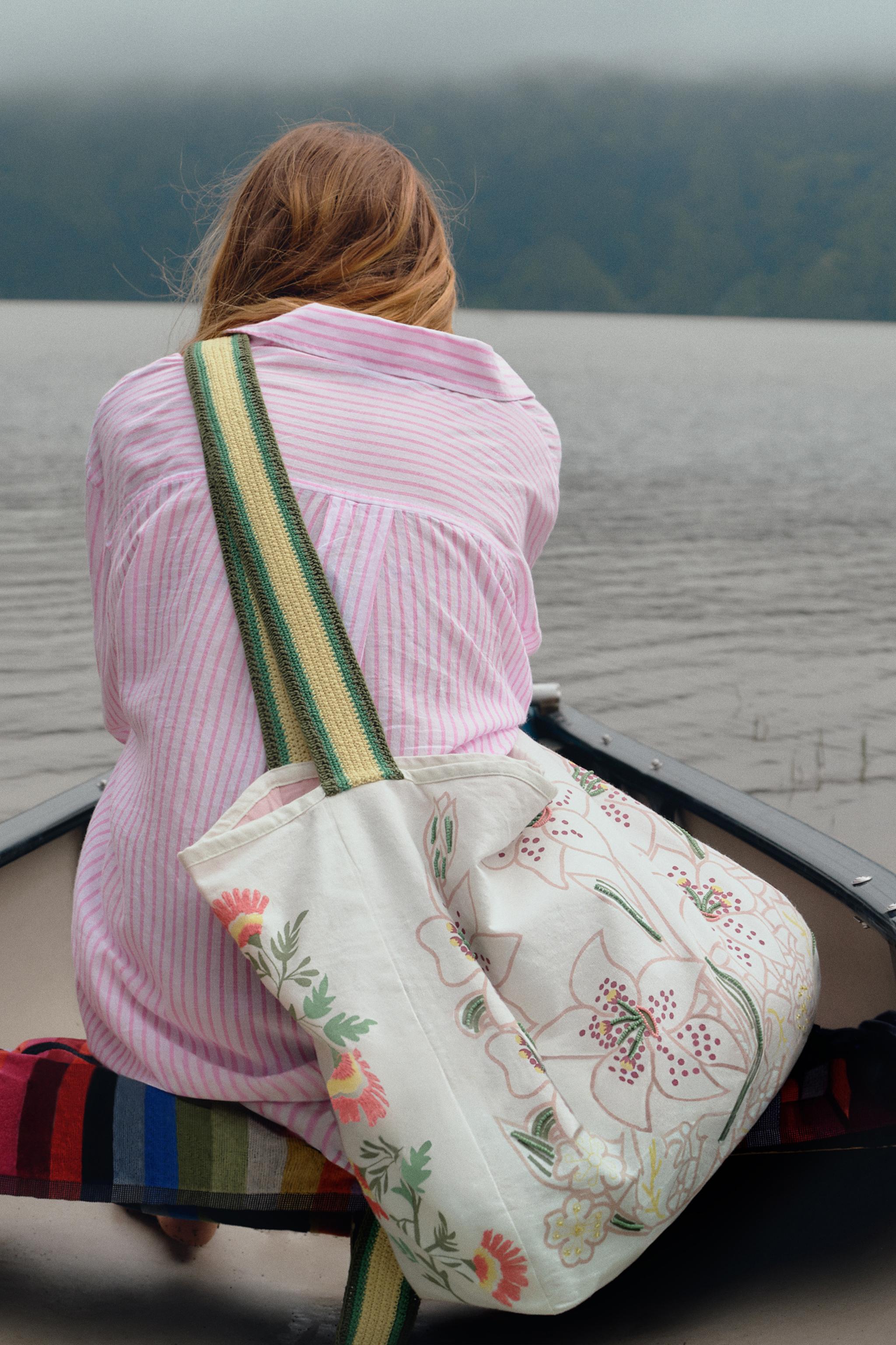 FANTASY KNIT MAXI SHOPPER