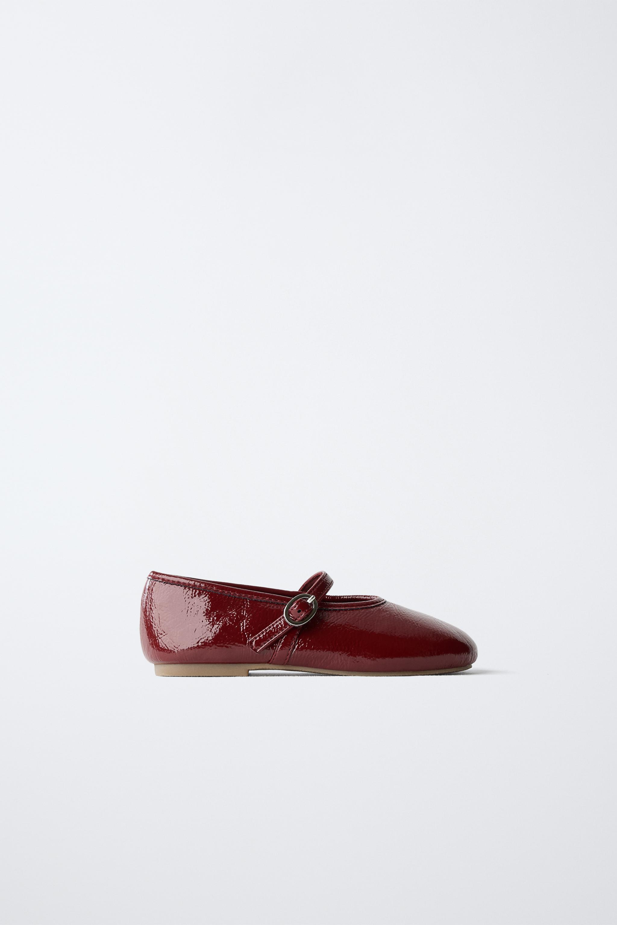 PATENT BALLET FLATS