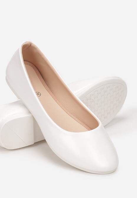 Białe Balerinki Nysaxise
