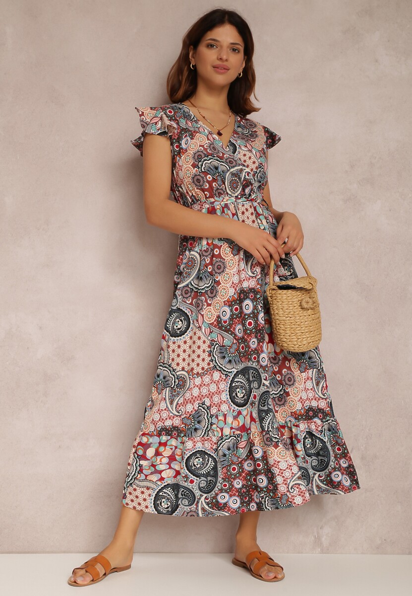 Różowa Sukienka Hesena