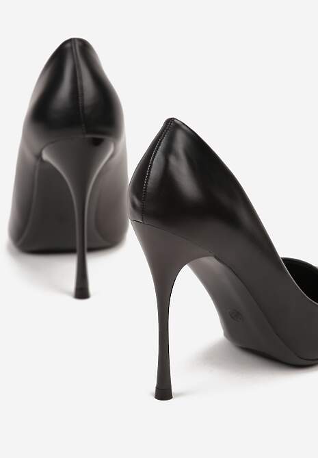 Czarne Szpilki w Klasycznym Stylu Rilefia