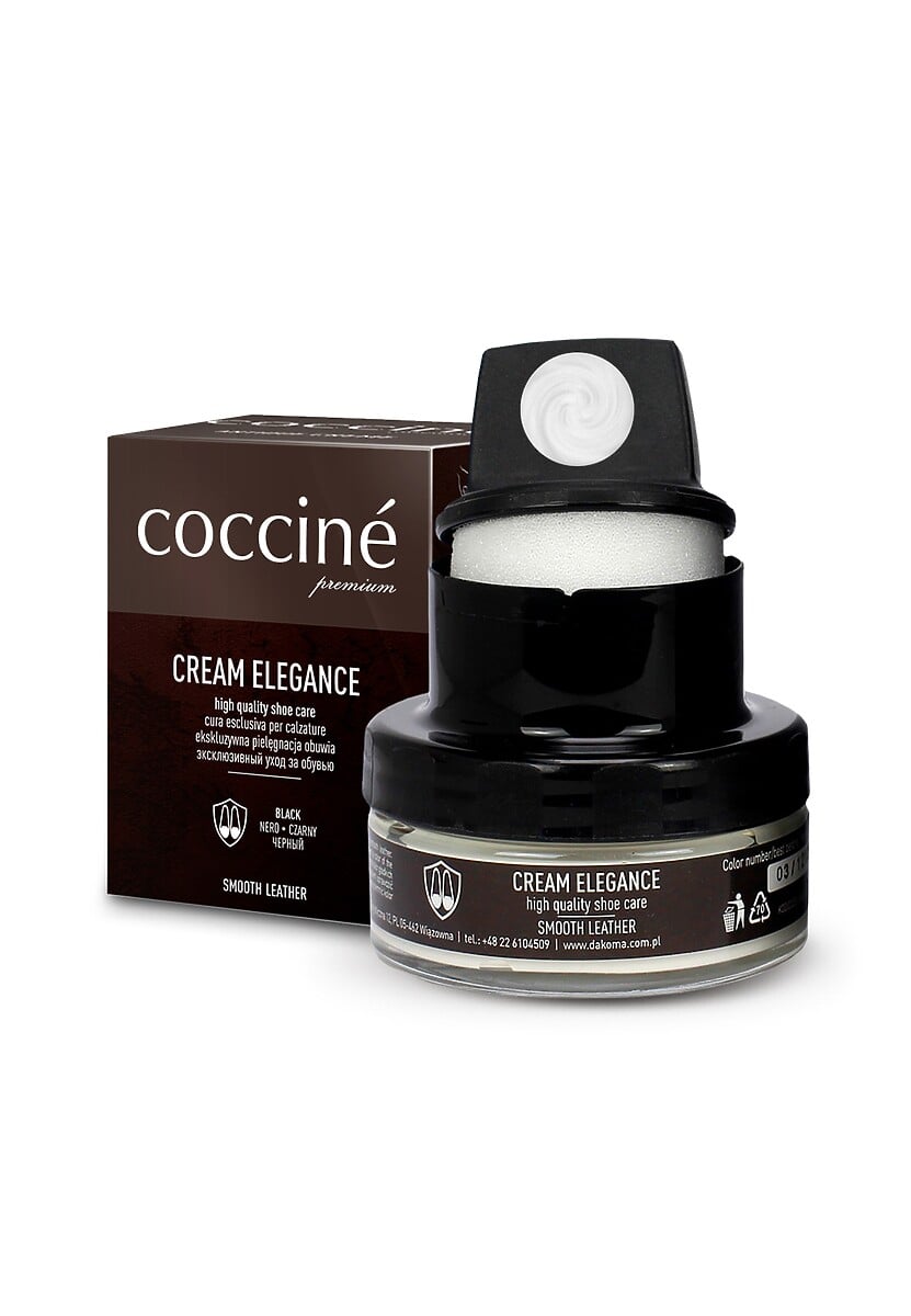 Ciemnoróżowy  Krem do Pielęgnacji Obuwia Coccine
