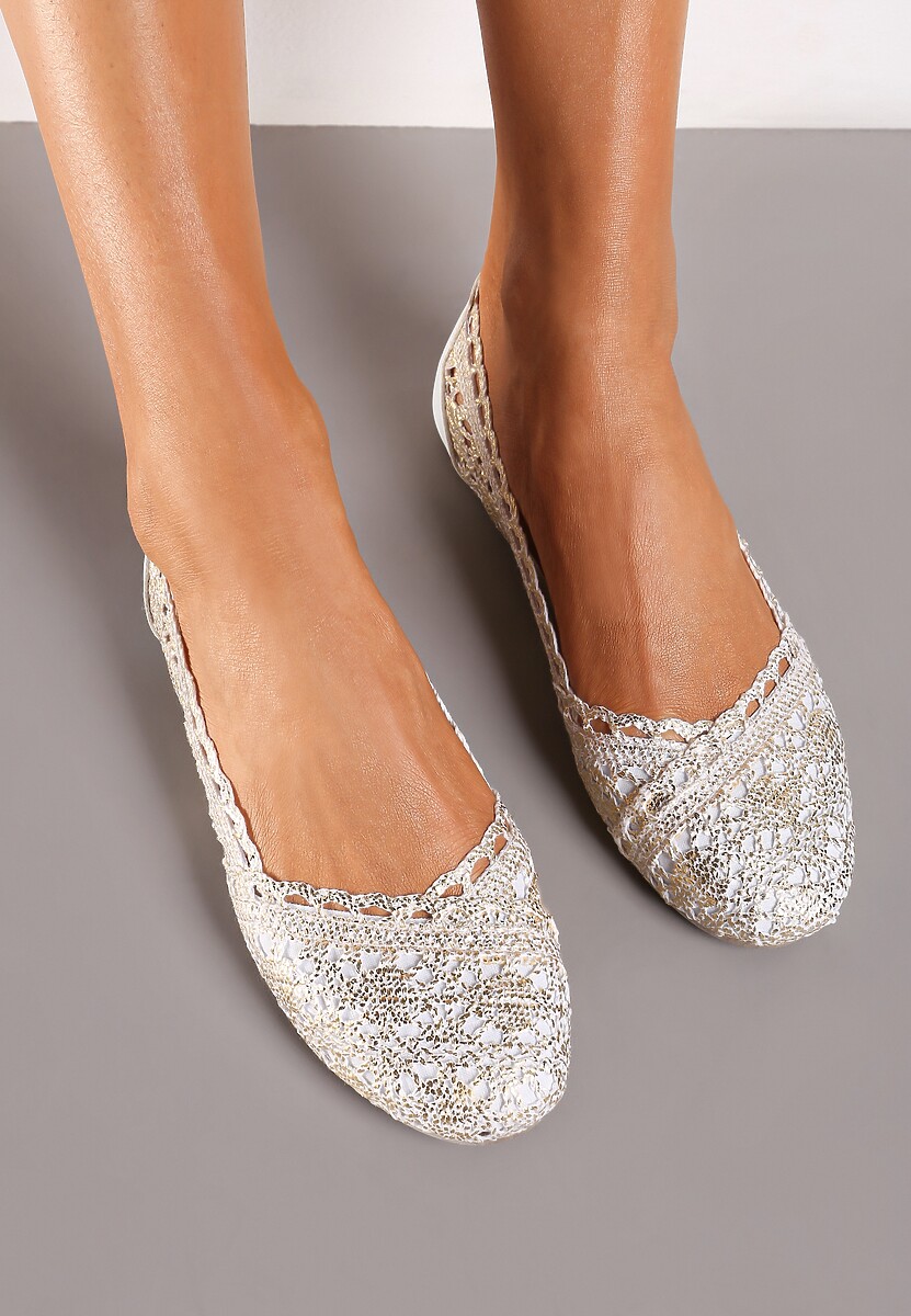 Złote Balerinki Splendorous