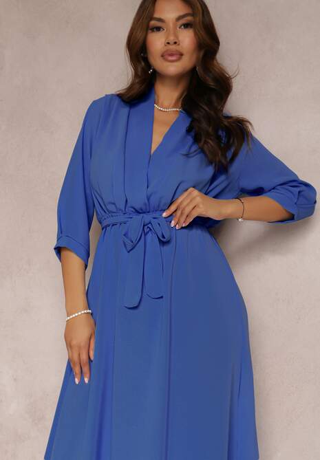 Niebieska Sukienka Canopis