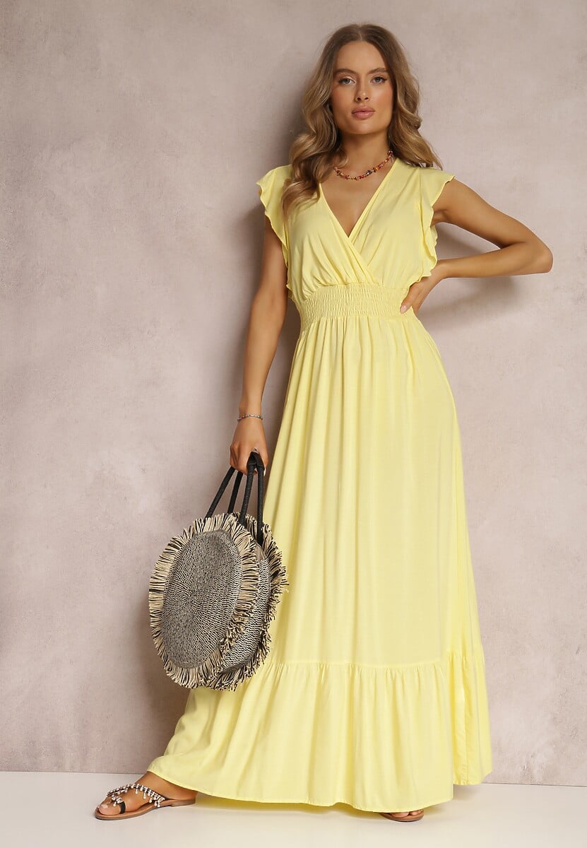 Żółta Sukienka Filades