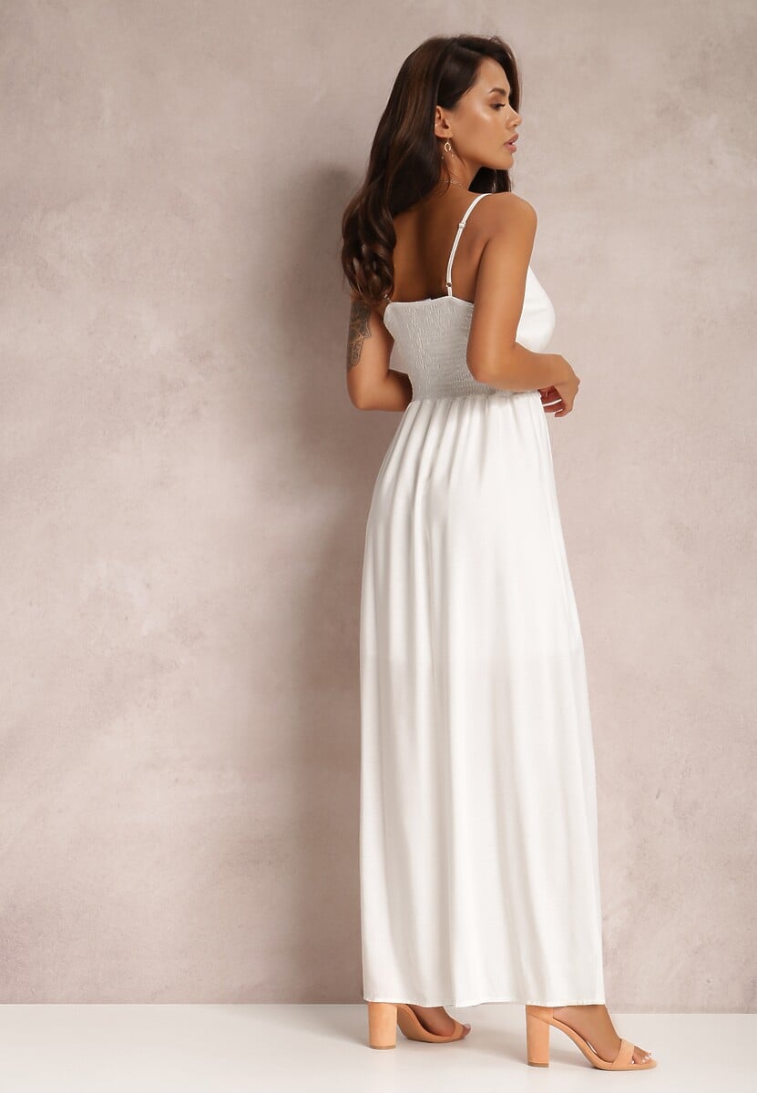 Biała Sukienka Sterinig