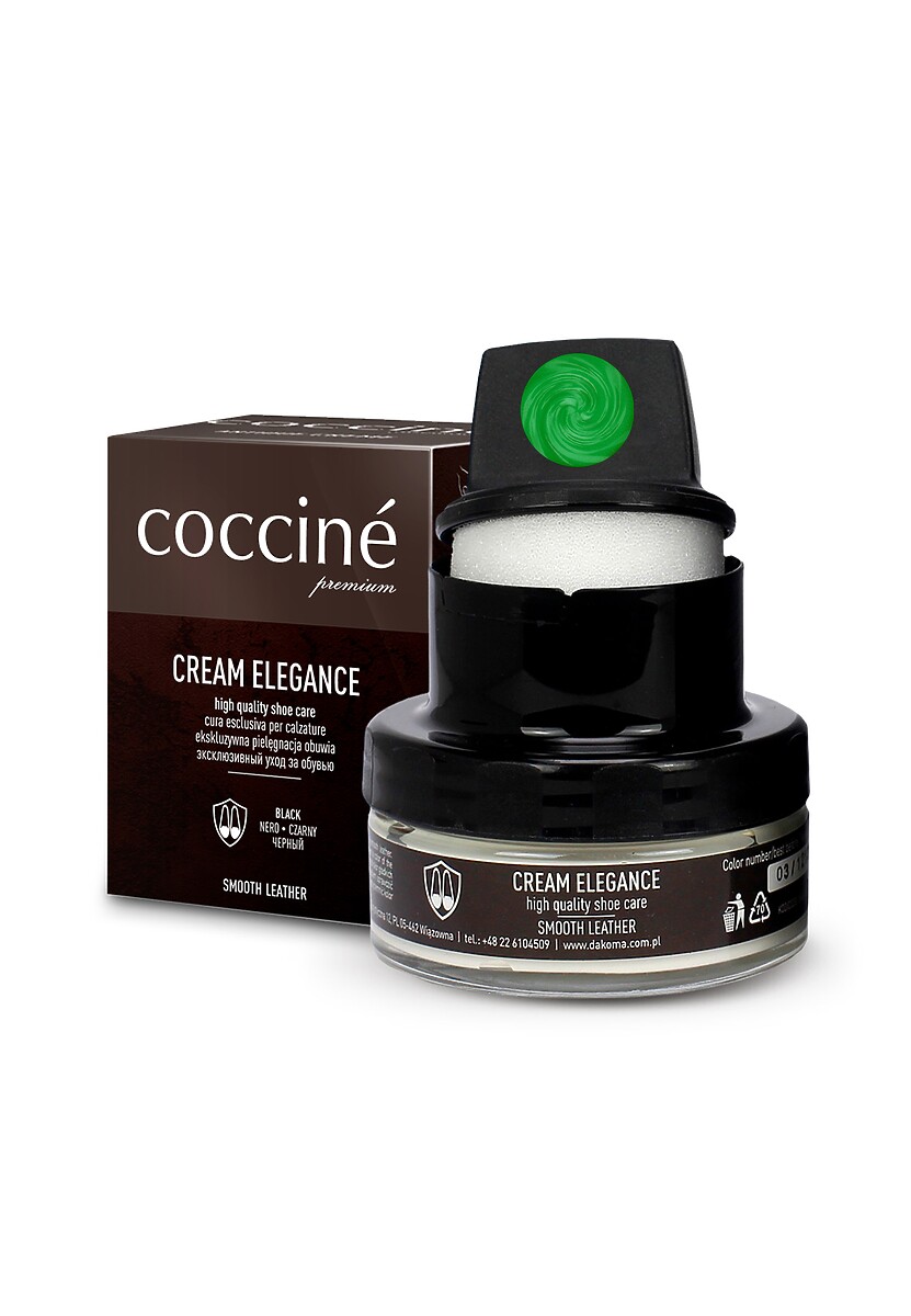 Ciemnoróżowy  Krem do Pielęgnacji Obuwia Coccine