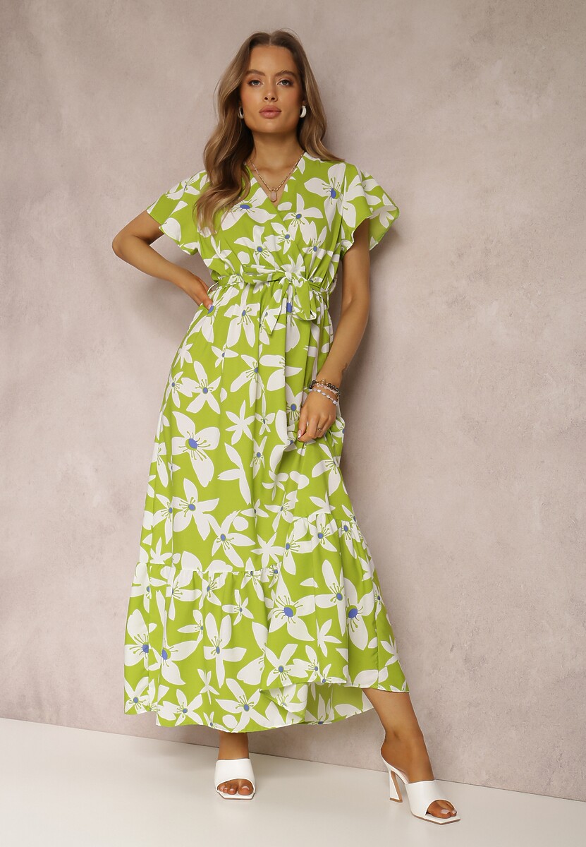 Jasnozielona Sukienka Mannie