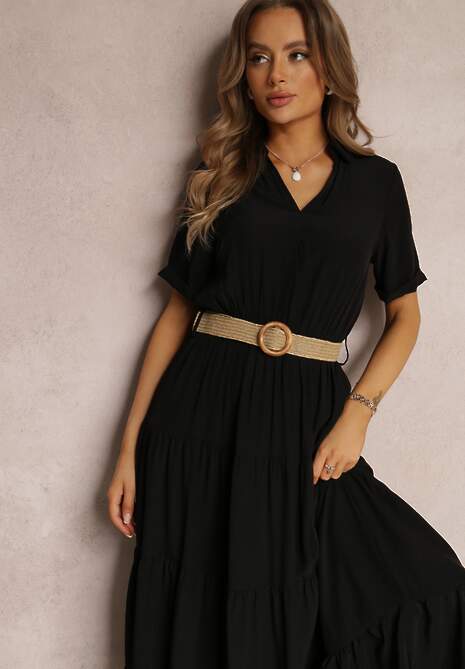 Czarna Sukienka Pelletier