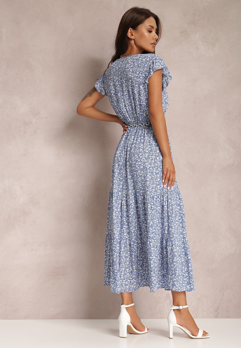 Niebieska Sukienka Tinuin