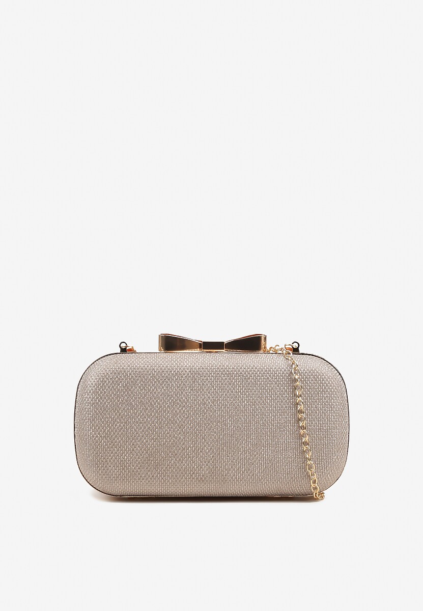 Różowa Torebka Kopertówka z Dodatkowym Łańcuszkiem i Metalicznym Zapięciem Grireia