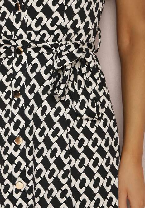 Czarna Sukienka Prixia