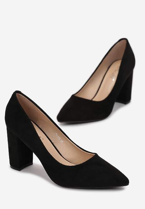 Czarne Czółenka Achaia