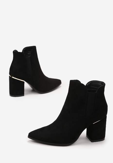 Czarne Botki Tyber