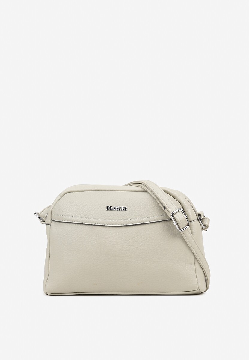 Jasnoszara Klasyczna Torebka Listonoszka Genselle