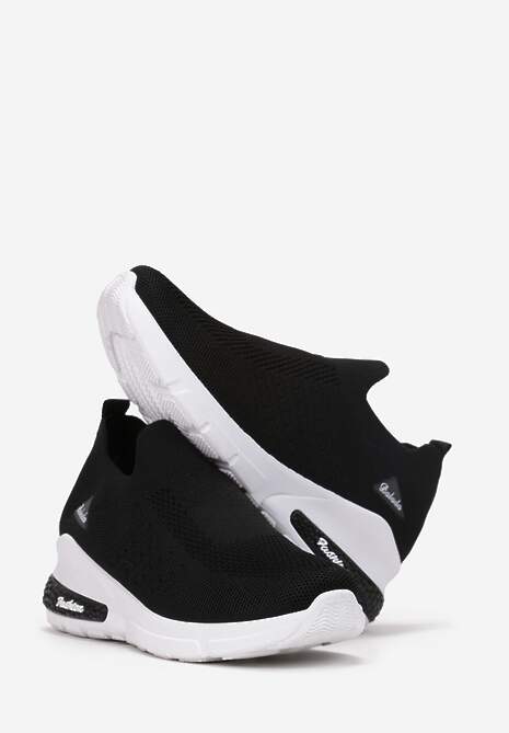 Czarne Buty Sportowe Amathane