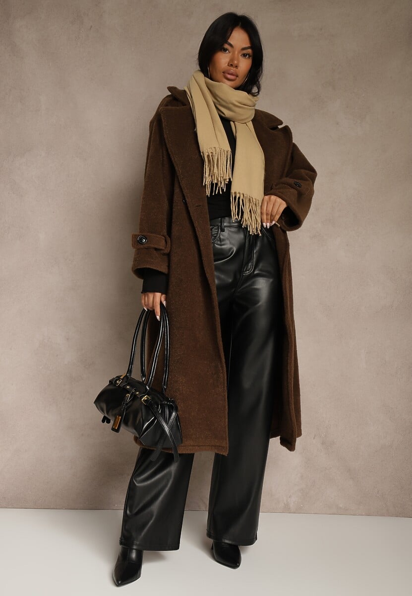 Jasnobeżowy Szalik Michfyndar