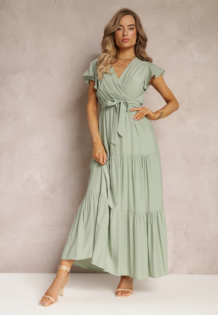 Granatowa Sukienka Tantysus