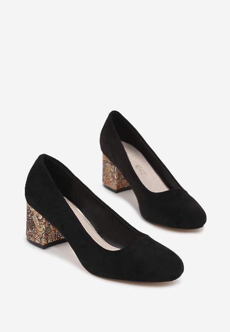 Czarne Czółenka Brille