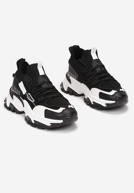 Czarne Sneakersy Kharena