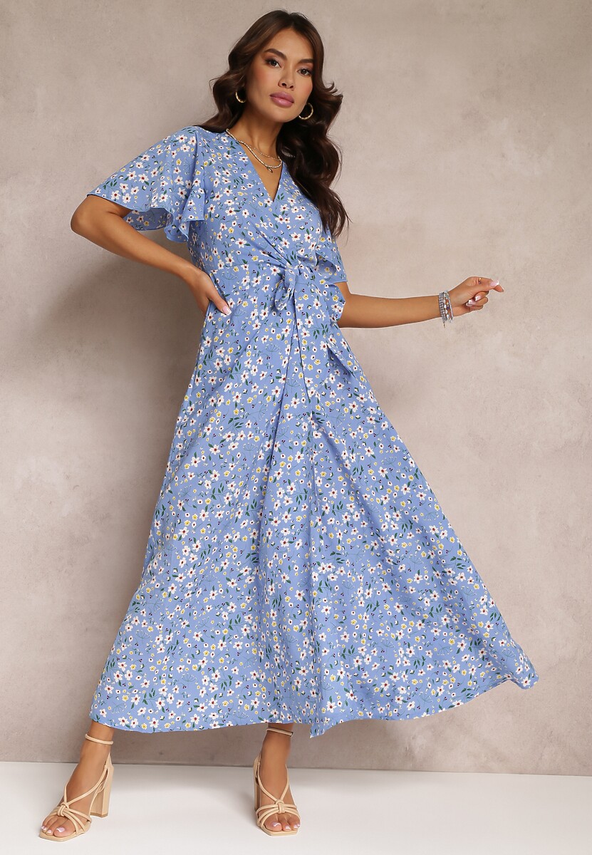 Niebieska Sukienka Alethossia