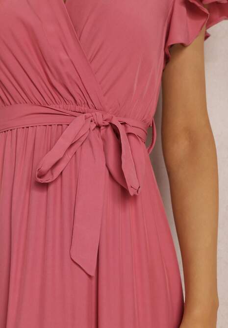 Ciemnoróżowa Sukienka Tantysus